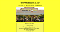 Desktop Screenshot of motorcyclepitstop.com.au